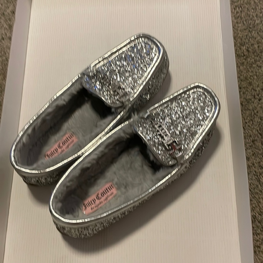 Juicy Couture driving moccasins.